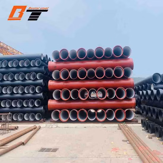 ISO2531 En545 En598 Class K7 K9 Water Pressure Ductile Iron Pipe