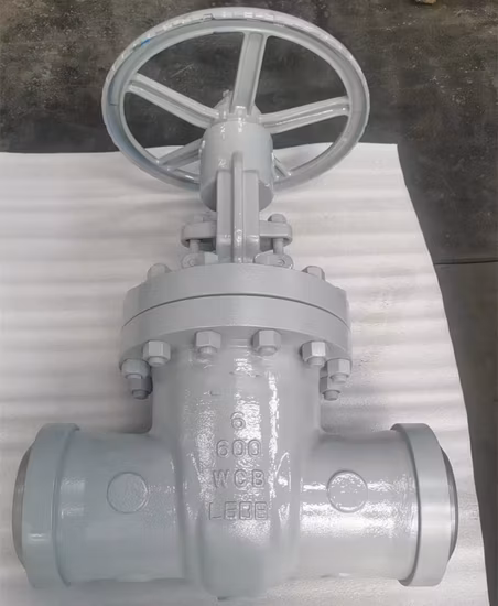API Carbon Steel Wcb Flanged Rising Stem Gate Valve
