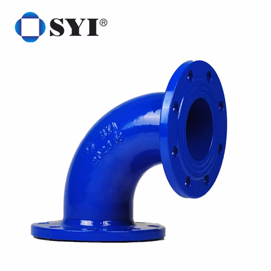 Syi ISO 2531 En 545 En598 Awwa C110 Ductile Iron Flanged Pipe Fittings for Water Pipeline